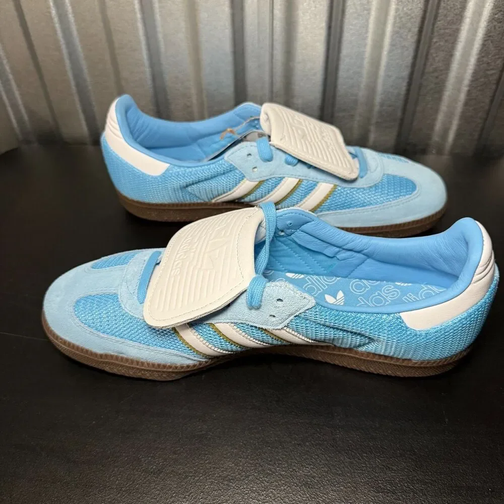 Adidas Originals Samba LT Semi Blue Burst White IE9170 Men's Size 10.5